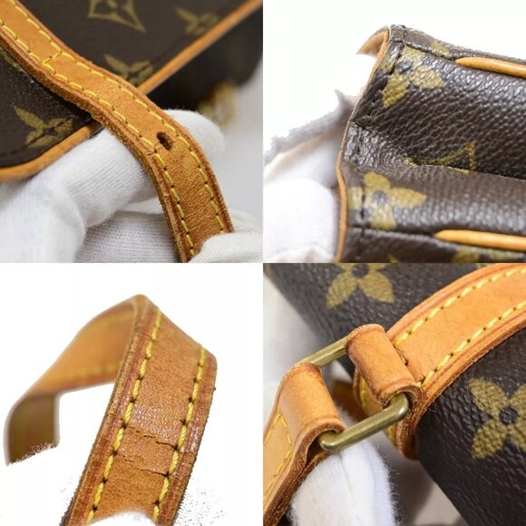 LOUIS VUITTON Marelle Shoulder Bag Monogram Leather Brown France - Picture 16 of 16